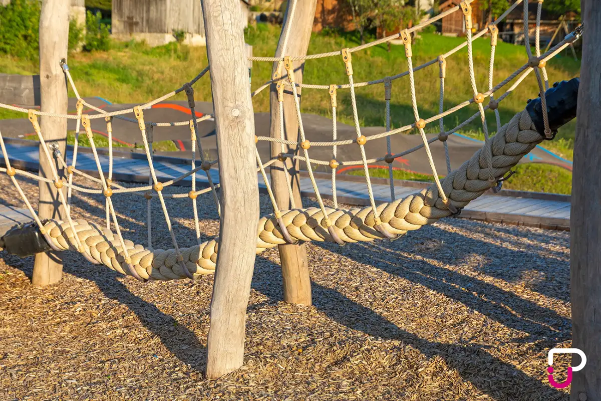 Parcours en cordage